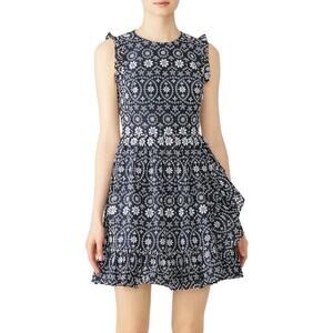 Kate Spade Navy Eyelet Dress 2